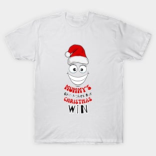 Christmas Cheer: Mummy's Grin T-Shirt